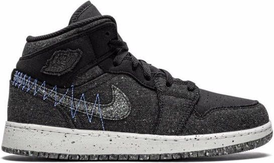 Jordan Kids Air Jordan 1 Mid SE sneakers Black