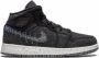 Jordan Kids Air Jordan 1 Mid SE sneakers Black - Thumbnail 2
