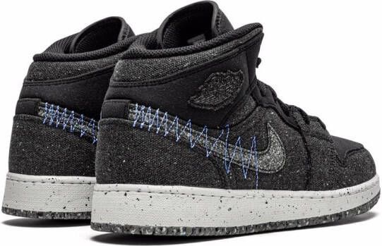 Jordan Kids Air Jordan 1 Mid SE sneakers Black