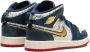 Jordan Kids Air Jordan 1 Mid SE "Take Flight" sneakers Blue - Thumbnail 3