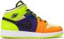 Jordan Kids Air Jordan 1 Mid SE "Volt Vivid Orange" sneakers - Thumbnail 2