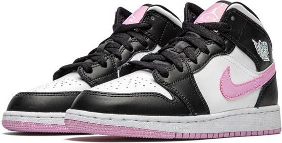 Jordan Kids Air Jordan 1 Mid "Arctic Pink" sneakers Black