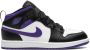 Jordan Kids Jordan 1 Mid "Dark Iris" sneakers Black - Thumbnail 2