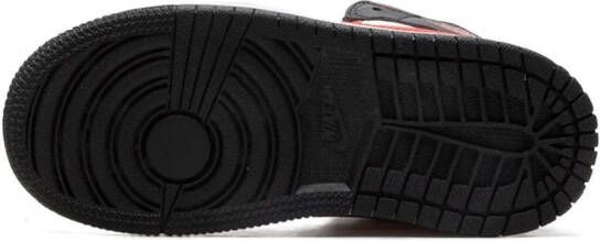Jordan Kids Air Jordan 1 Mid "Alternate Bred Toe" sneakers Black
