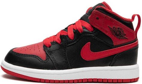 Jordan Kids 1 Mid "Alternate Bred" sneakers Black