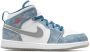 Jordan Kids Jordan 1 Mid SE "French Blue" sneakers - Thumbnail 2