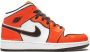 Jordan Kids Air Jordan 1 Mid SE "Turf Orange" sneakers - Thumbnail 2