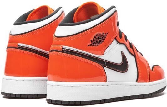 Jordan Kids Air Jordan 1 Mid SE "Turf Orange" sneakers