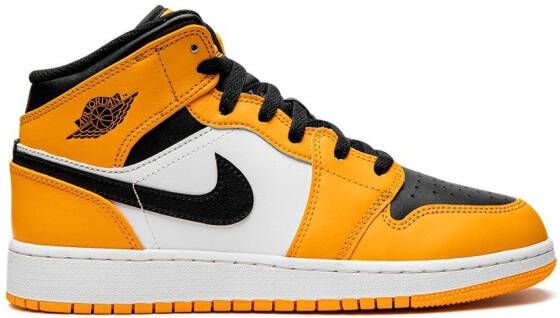 Jordan Kids Air Jordan 1 Mid "Taxi" sneakers Yellow