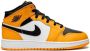 Jordan Kids Air Jordan 1 Mid "Taxi" sneakers Yellow - Thumbnail 2