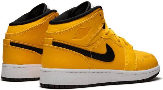 Jordan Kids Air Jordan 1 Mid sneakers Yellow