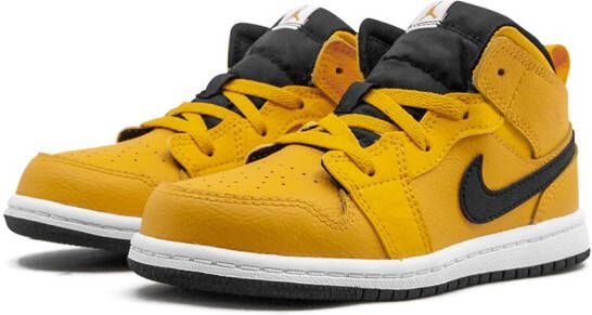Jordan Kids Air Jordan 1 Mid "University Gold" sneakers Yellow