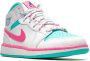 Jordan Kids Air Jordan 1 Mid "Digital Pink" sneakers White - Thumbnail 2