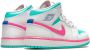 Jordan Kids Air Jordan 1 Mid "Digital Pink" sneakers White - Thumbnail 3