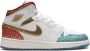 Jordan Kids Air Jordan 1 Mid "UNC To Chicago" sneakers White - Thumbnail 2