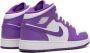Jordan Kids Air Jordan 1 Mid "White Purple" sneakers - Thumbnail 4