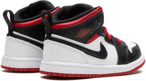 Jordan Kids Air Jordan 1 Mid "White Gym Red" sneakers