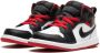 Jordan Kids Air Jordan 1 Mid "White Gym Red" sneakers - Thumbnail 5