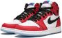 Jordan Kids Air Jordan 1 Retro High OG "Spider- Origin Story" sneakers Red - Thumbnail 2