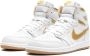 Jordan Kids Air Jordan 1 Retro High OG "Metallic Gold" sneakers White - Thumbnail 5