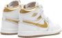 Jordan Kids Air Jordan 1 Retro High OG "Metallic Gold" sneakers White - Thumbnail 4
