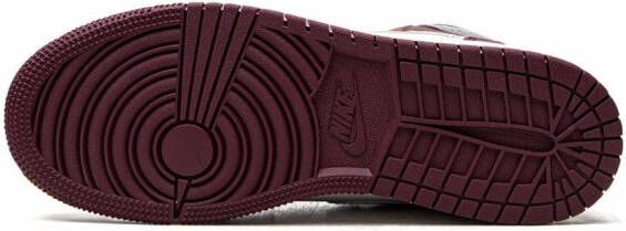 Jordan Kids Air Jordan 1 Retro High OG "Bordeaux" sneakers White