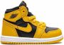 Jordan Kids Air Jordan 1 Retro High OG "Pollen" sneakers Yellow - Thumbnail 2
