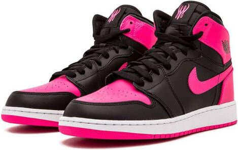 Jordan Kids x Serena Williams Air Jordan 1 Retro High "Hyper Pink" sneakers Black