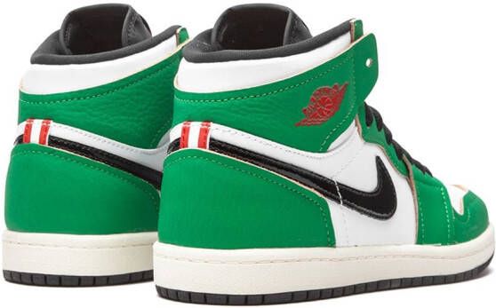 Jordan Kids Air Jordan 1 Retro High OG "Lucky Green" sneakers White