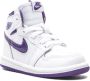 Jordan Kids Air Jordan 1 Retro High "Court Purple" sneakers White - Thumbnail 2