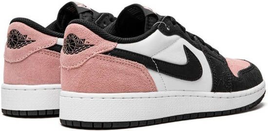 Jordan Kids Air Jordan 1 Retro Low OG "Bleached Coral" sneakers Black