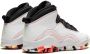 Jordan Kids Air Jordan 10 Retro "Ember Glow" sneakers White - Thumbnail 3