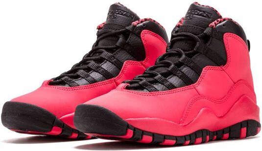 Jordan Kids Air Jordan 10 Retro "Fusion Red" sneakers Pink