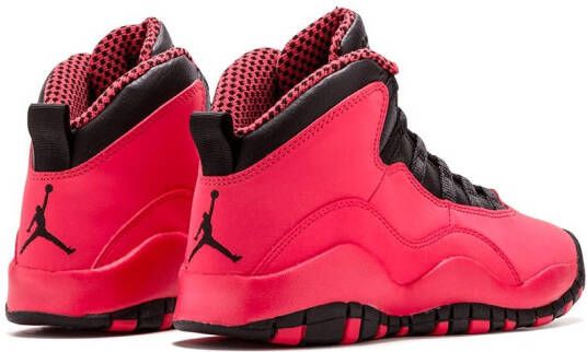 Jordan Kids Air Jordan 10 Retro "Fusion Red" sneakers Pink