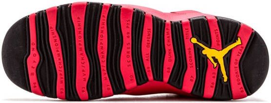 Jordan Kids Air Jordan 10 Retro "Fusion Red" sneakers Pink