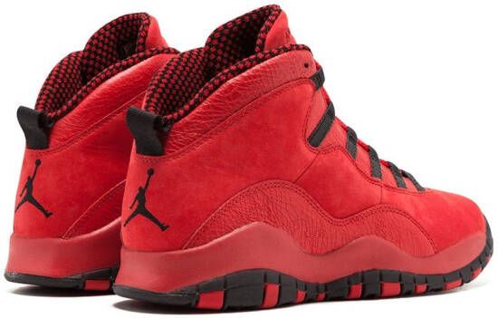 Jordan Kids Air Jordan 10 Retro HOH BG "Steve Wiebe" sneakers Red
