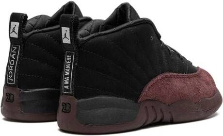 Jordan Kids Air Jordan 12 "A Ma Maniere Black" sneakers
