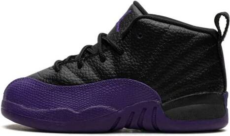 Jordan Kids Air Jordan 12 "Field Purple" sneakers Black