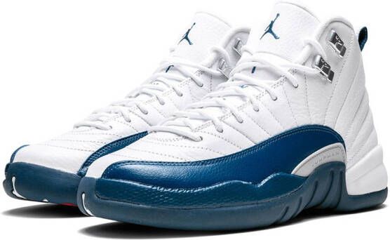 Jordan Kids Air Jordan 12 Retro BG "French Blue" sneakers White