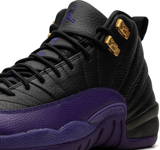 Jordan Kids Air Jordan 12 Retro "Field Purple" sneakers Black