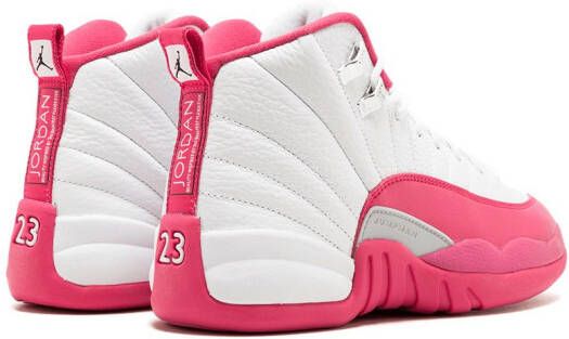Jordan Kids Air Jordan 12 Retro GG "Valentine's Day" sneakers White