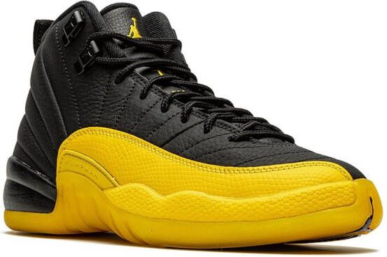 Jordan Kids Air Jordan 12 Retro "University Gold" sneakers Black