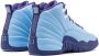 Jordan Kids Air Jordan 12 Retro GG "Bluecap Metallic Silver Dk Pur" sneakers - Thumbnail 3