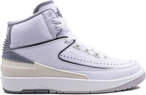 Jordan Kids Air Jordan 2 "Cement Grey" sneakers White
