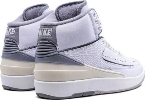 Jordan Kids Air Jordan 2 "Cement Grey" sneakers White