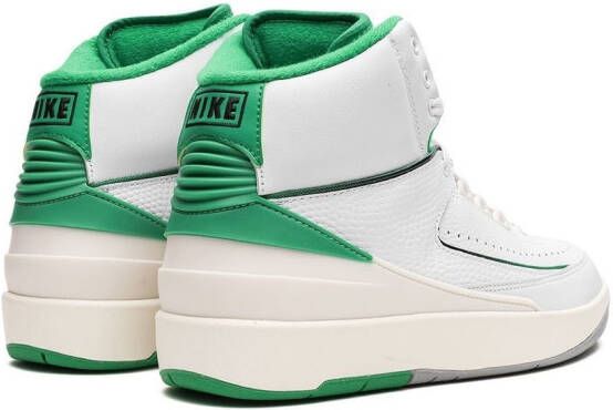 Jordan Kids Air Jordan 2 "Lucky Green" sneakers White