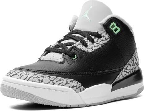 Jordan Kids Air Jordan 3 leather sneakers Black
