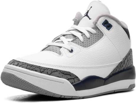 Jordan Kids Air Jordan 3 "Midnight Navy" sneakers White