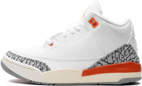 Jordan Kids Air Jordan 3 Retro "Georgia Peach" sneakers White