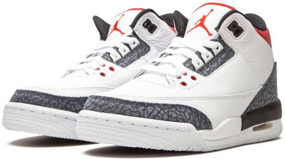 Jordan Kids Air Jordan 3 Retro "Denim" sneakers White